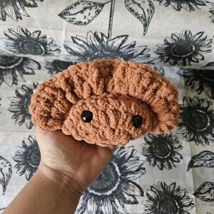 Crochet Grilled Dumpling Amigurumi Plushie